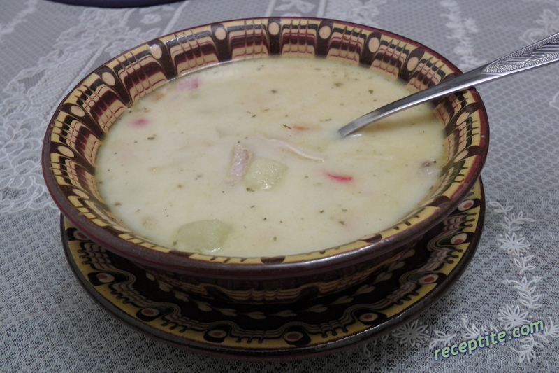 Снимки към Пилешка супа със зеленчуци