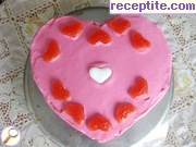 Свети Валентинска торта