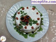 снимка 3 към рецепта Вегетарианска мини торта