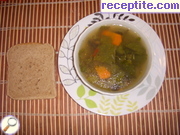 снимка 1 към рецепта Супа от лапад и гъби