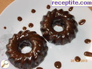 снимка 9 към рецепта Шоколадов кекс с течен шоколад