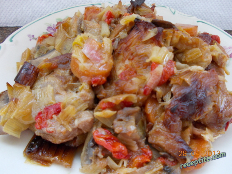 Снимки към Пилешка кавърма
