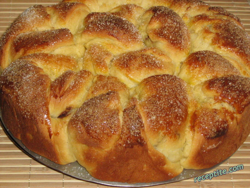 Снимки към Козунак-руло