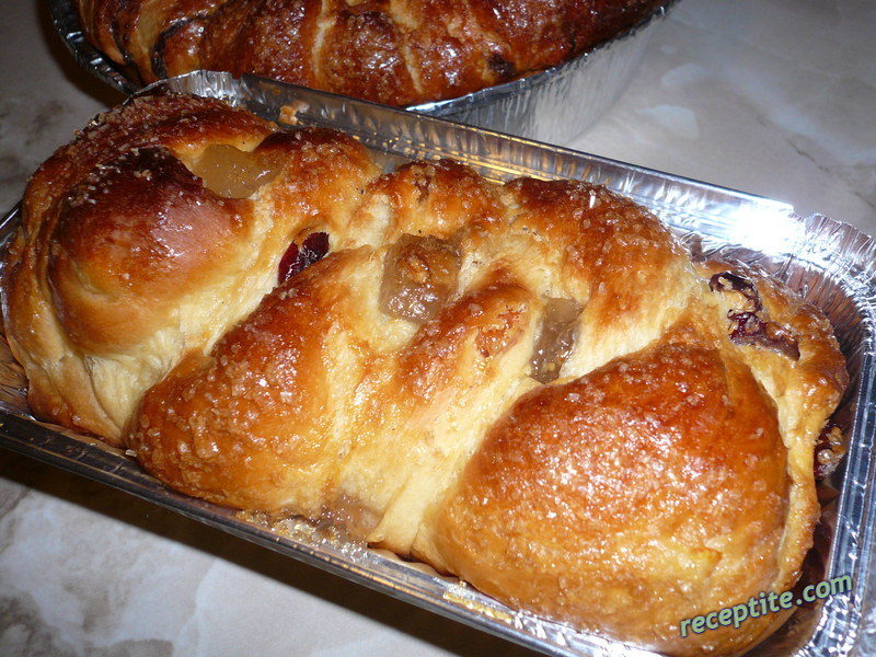 Снимки към Козунак-руло