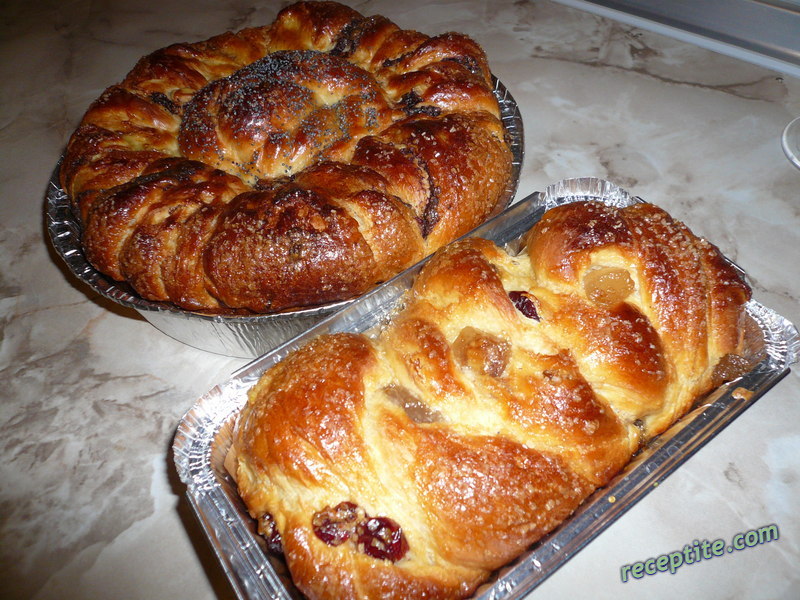 Снимки към Козунак-руло