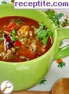 снимка 2 към рецепта Постна супа от лобода