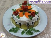 снимка 4 към рецепта Вегетарианска мини торта