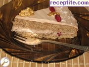 снимка 3 към рецепта Орехова торта - II вид