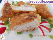 снимка 2 към рецепта Панирано пилешко с царевично брашно