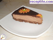 снимка 6 към рецепта Бърз шоколадов чийзкейк с ягоди