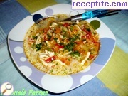 снимка 1 към рецепта Пилешка супа с аспержи и тиква