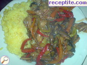 Пиле с ориз и зеленчуци в китайски стил - II вид