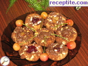 снимка 11 към рецепта Меки чийзкейк бисквитки с череши и шоколад