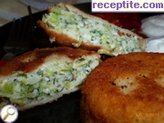 снимка 1 към рецепта Кюфтета с картофи, тиквички и броколи