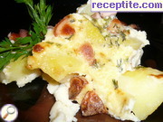снимка 21 към рецепта Огретен с картофи и сирене