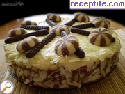 снимка 8 към рецепта Шоколадова бишкотена торта с кафе