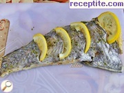 снимка 3 към рецепта Запечена в плик риба със зеленчуци и сметана