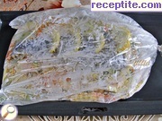 снимка 4 към рецепта Запечена в плик риба със зеленчуци и сметана