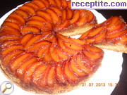 снимка 25 към рецепта Сладкиш с карамел и нектарини