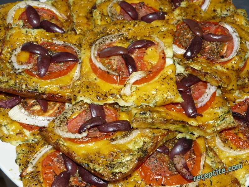 Снимки към Пица от тиквички