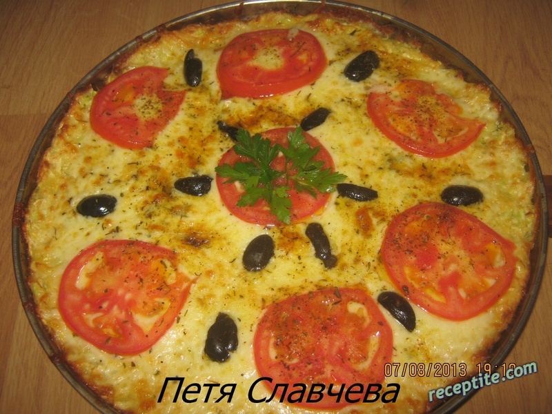 Снимки към Пица от тиквички