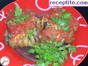 снимка 8 към рецепта Сарми от патлаждани и кайма, с доматен сос
