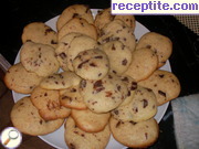 снимка 3 към рецепта Американски бисквити с шоколад Cookies - II вид