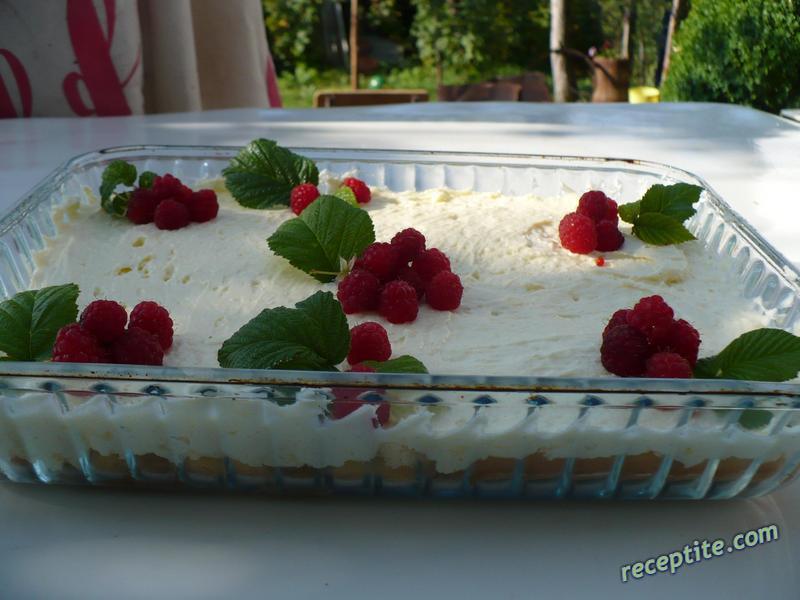 Снимки към Чийзкейк с бишкоти
