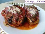 снимка 6 към рецепта Пълнени патладжани с кайма и домати