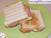 Сандвичи с бекон и круши