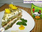 снимка 11 към рецепта Торта *Зелена поляна*