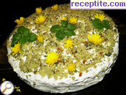 снимка 9 към рецепта Торта *Зелена поляна*