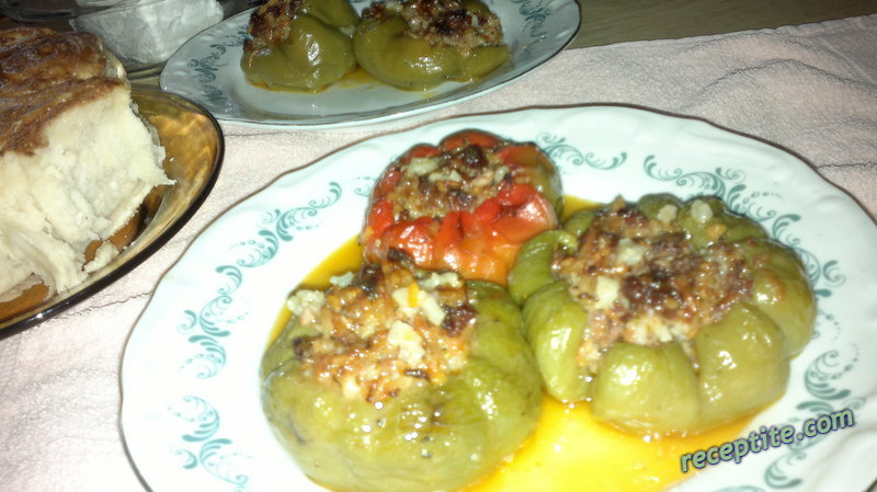 Снимки към Пълнени камби с ориз и кайма