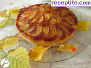снимка 1 към рецепта Ябълков сладкиш с карамел - II вид