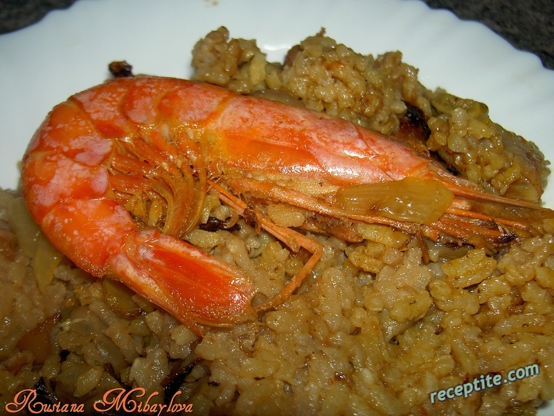 Снимки към Ризото с морски дарове