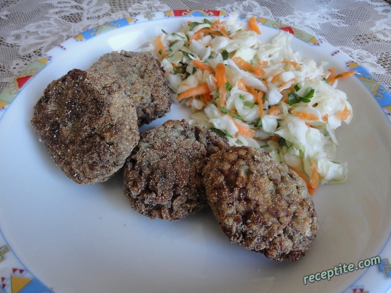 Снимки към Кюфтенца от елда