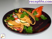 снимка 2 към рецепта Червени палачинки от нахут