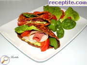 снимка 4 към рецепта Червени палачинки от нахут