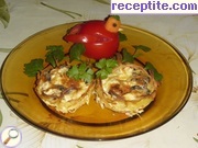 снимка 2 към рецепта Картофени гнезденца с плънка