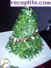 снимка 1 към рецепта Салата Коледна елхичка