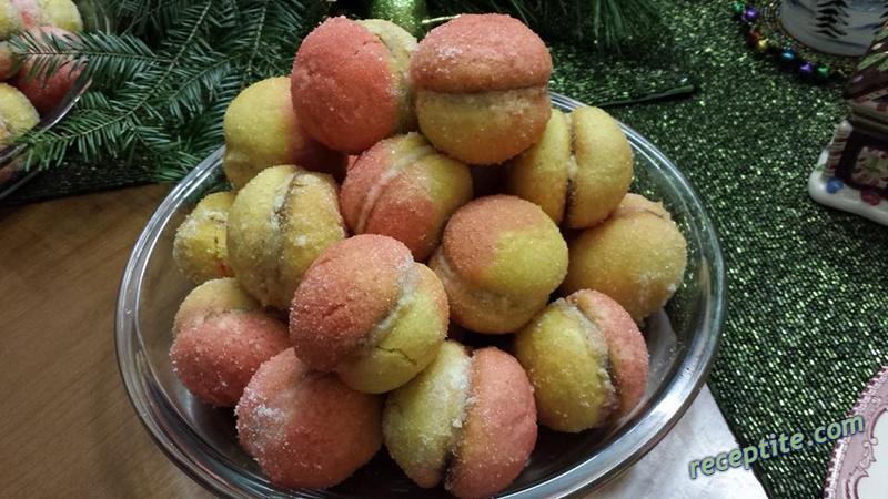 Снимки към Прасковки с крем