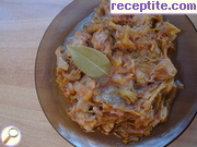 снимка 1 към рецепта Свинско с праз и доматен сос
