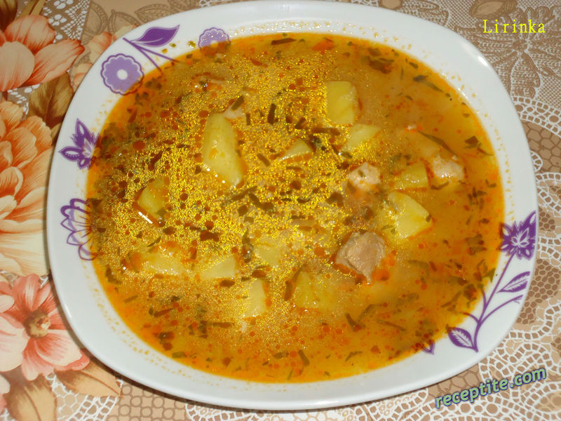 Снимки към Яхния със свинско и картофи