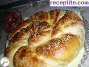 снимка 6 към рецепта Усуканица с лук и кайма