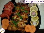 снимка 3 към рецепта Мариновани пилешки бутчета на фурна