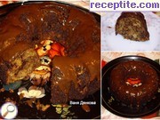снимка 1 към рецепта Кекс с ябълки и шоколад