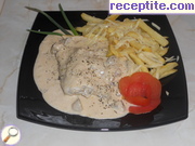 снимка 1 към рецепта Пиле в бял винен сос