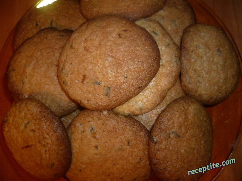 Снимки към Портокалови бисквити с шоколад