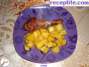 снимка 19 към рецепта Пиле с картофи на фурна