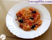 Ориз с домати и маслини на фурна